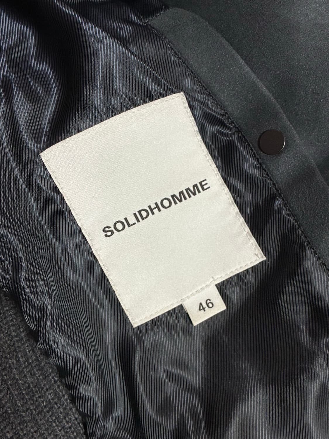 솔리드옴므 니트패딩 상품이미지3