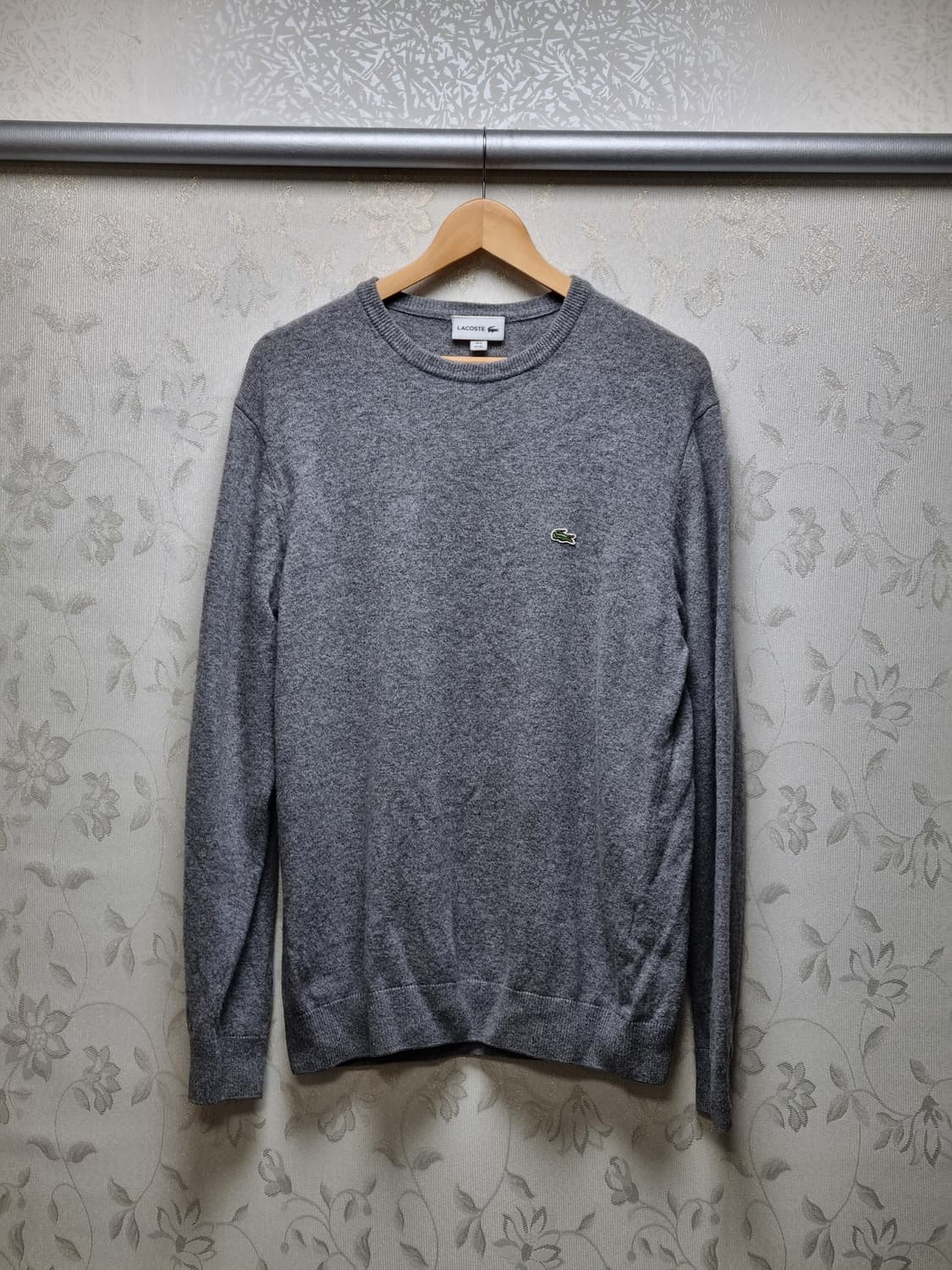 [110] 라코스테 울니트 그레이 상품이미지1