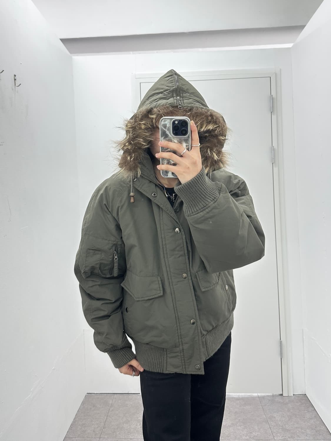 MAPS COMPANY detachable N2B fur crop jac 상품이미지1