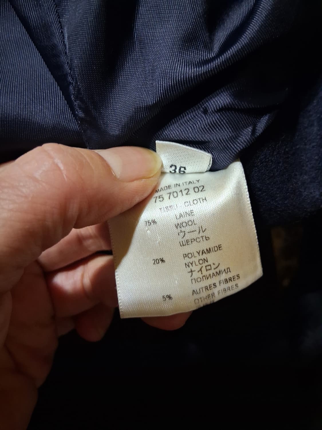 지방시 여성 울 더블 코트 상품이미지5