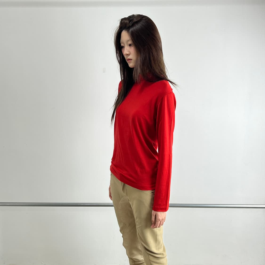 꼼데가르송 로브 드 샹브레 98AW 울 터틀넥 니트 상품이미지3