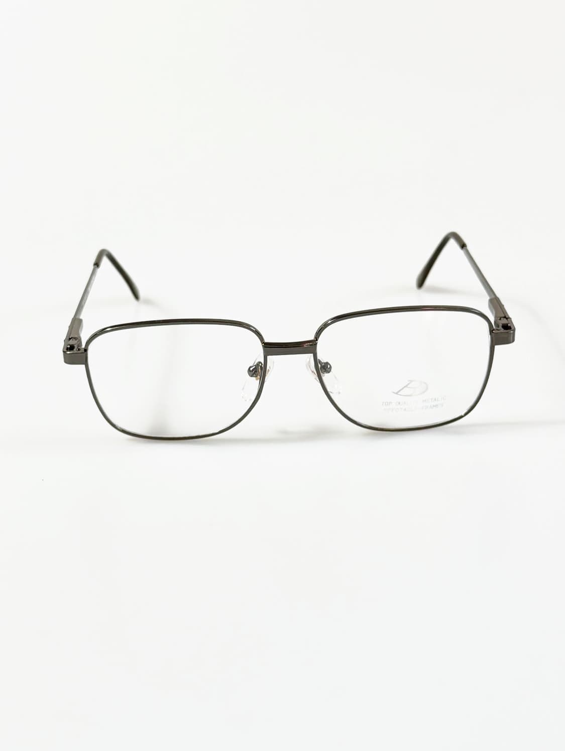 90s BLADE 건메탈 오버사이즈 스퀘어 빈티지 안경 상품이미지2