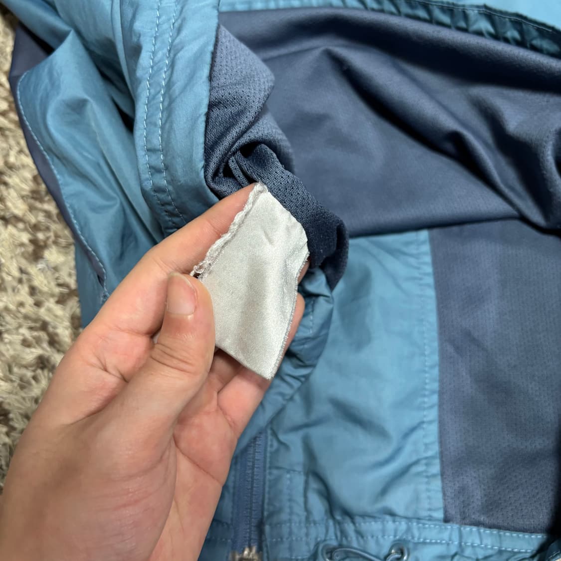 M 나이키 라이트네이비 인터밀란 바람막이 상품이미지5