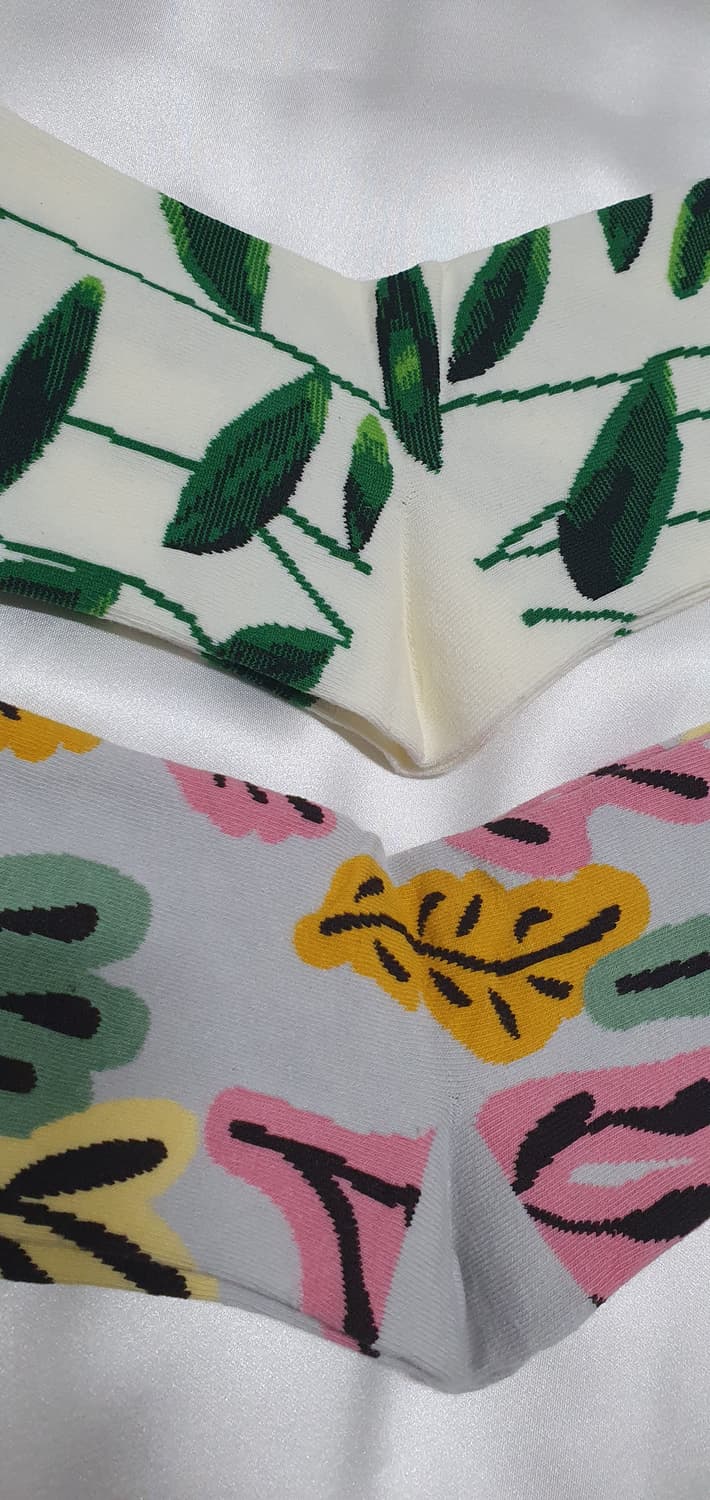 라이트그레이 크림베이지 Bonne Maison 본메종 양말  상품이미지7