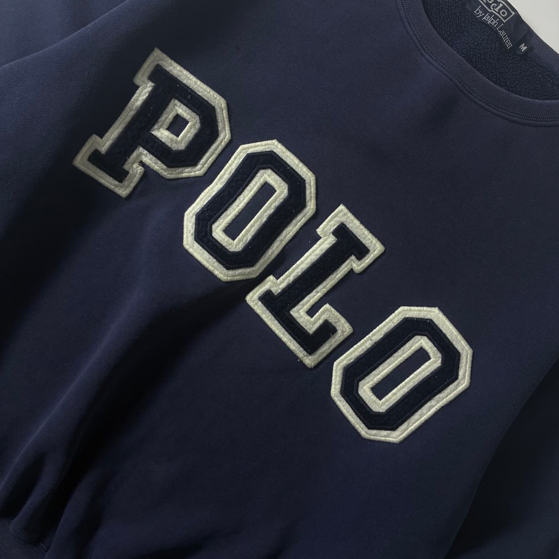 Polo 폴로 랄프로렌 90‘s 재팬라인 polo 자수 맨투맨 상품이미지3