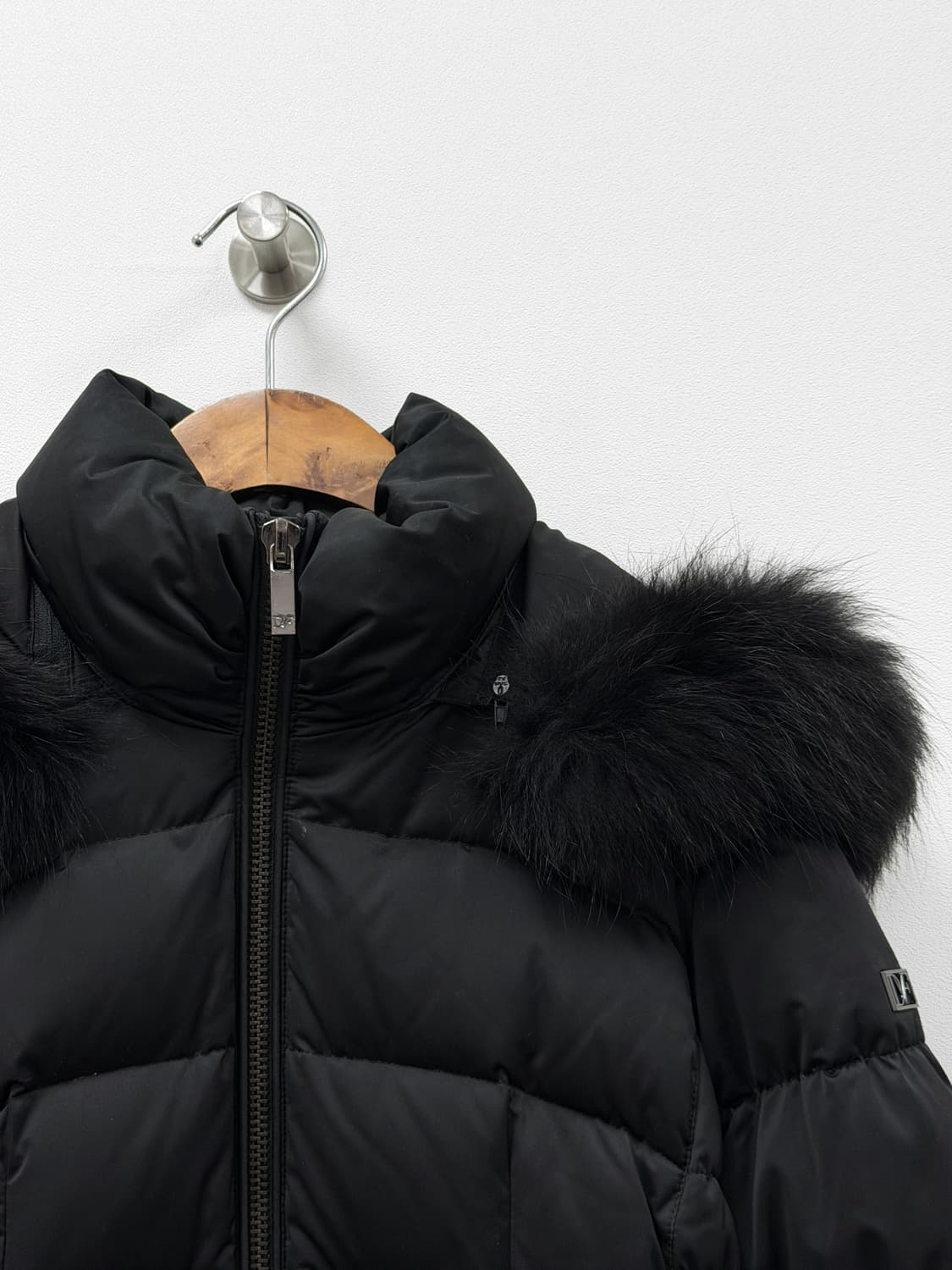 다이앤 본 퍼스텐버그 폭스퍼 다운 롱 패딩 상품이미지4