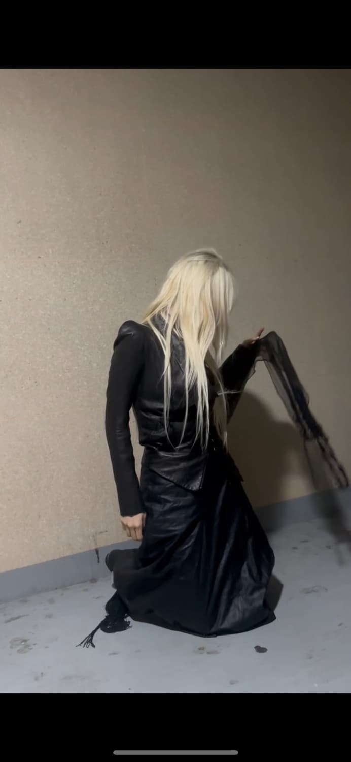 “Vintage” Black Scarf 상품이미지5