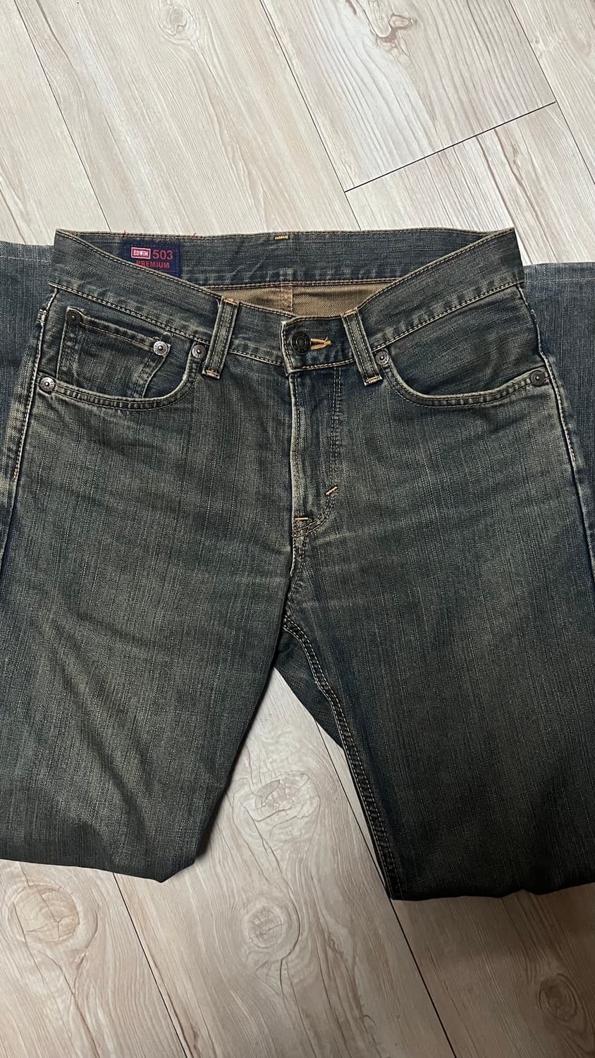 Edwin 에드윈 503 30X33 빈티지 데님 상품이미지3