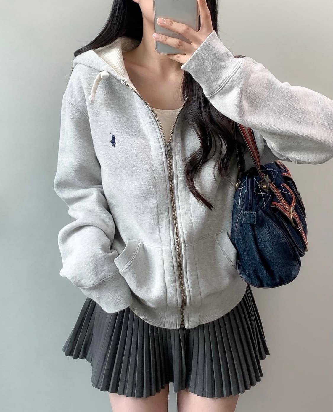 폴로 써멀 후드집업 상품이미지1