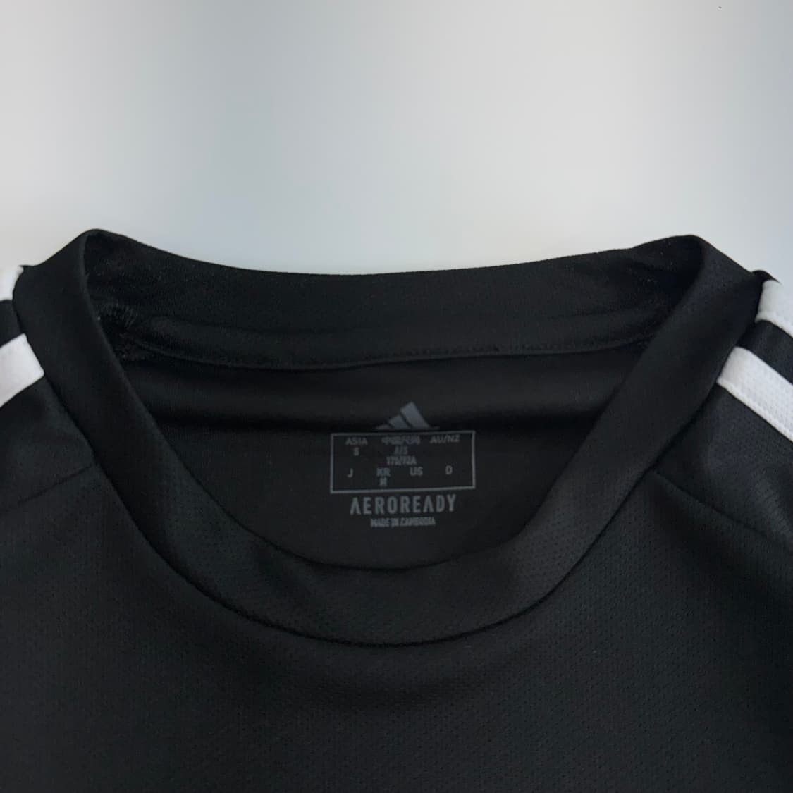 Adidas 아디다스 삼각로고 트랙탑 블랙 롱슬리브 상품이미지5