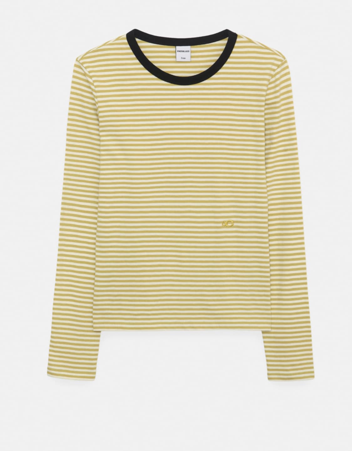 엔조 블루스 더블 로고 스트라이프 Lst (Yellow Stripe) 상품이미지1