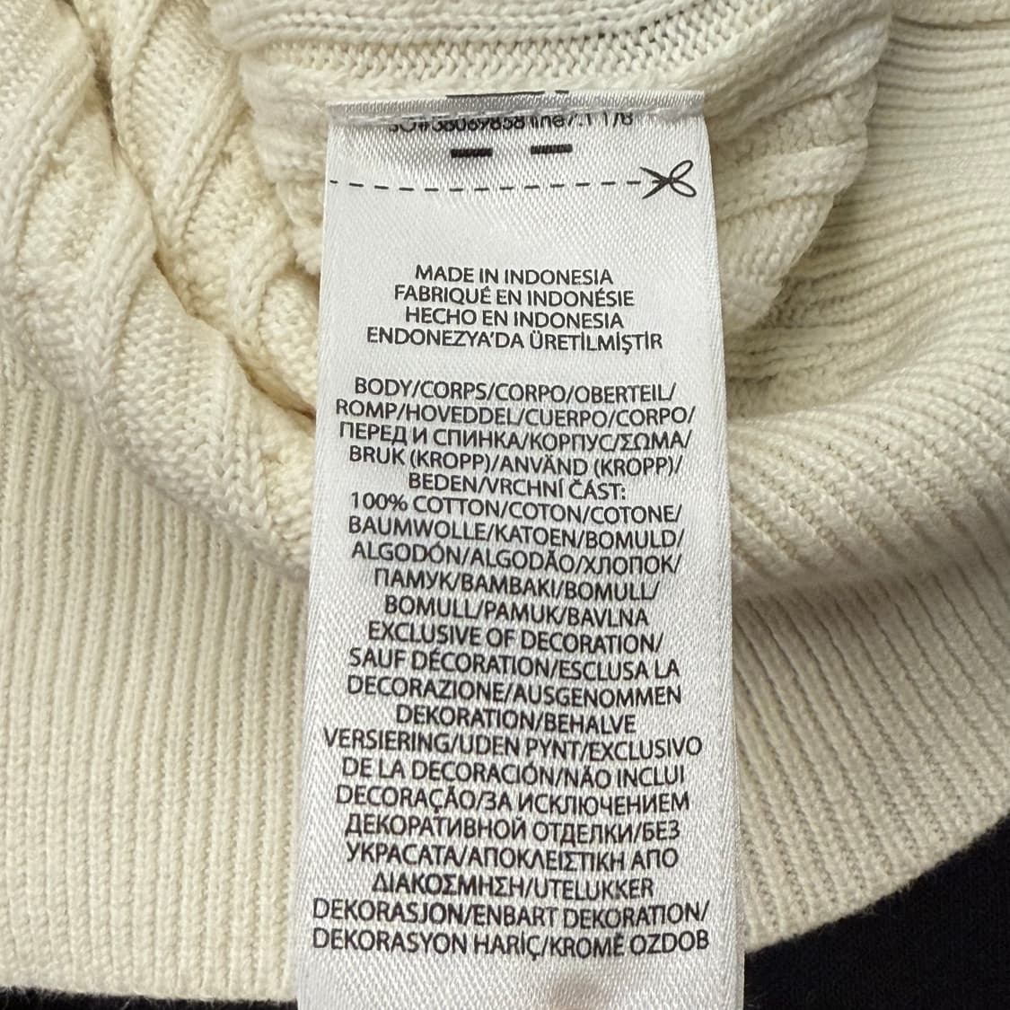 폴로 랄프로렌 화이트 니트 가디건  상품이미지6