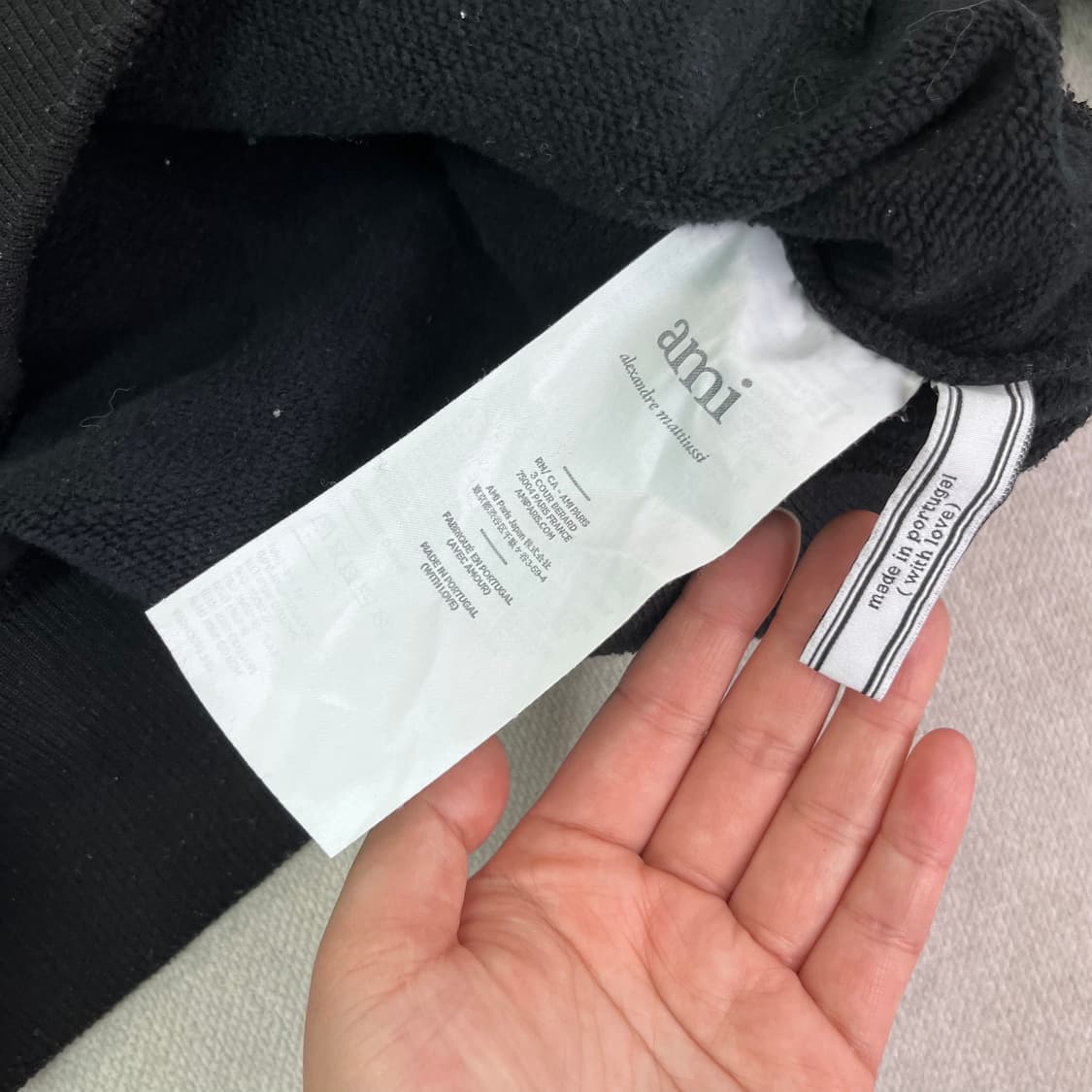 100 아미 하트로고 후드티 상품이미지7