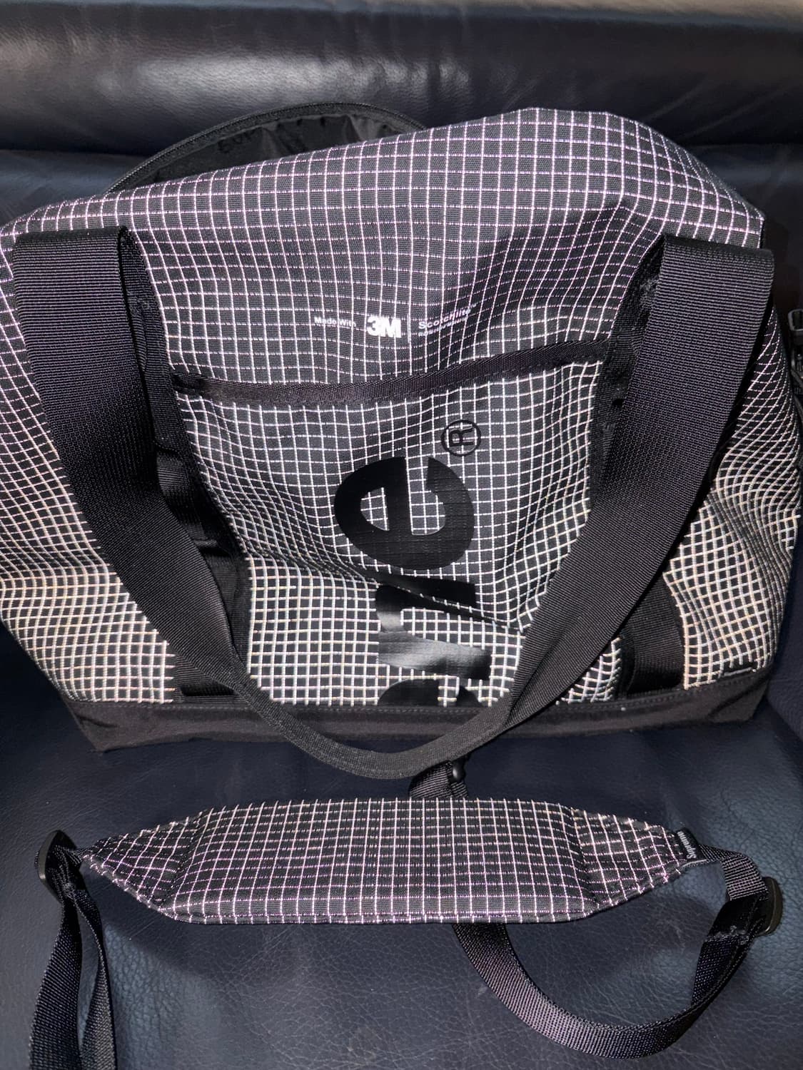 슈프림 24ss 토트백 블랙 상품이미지5