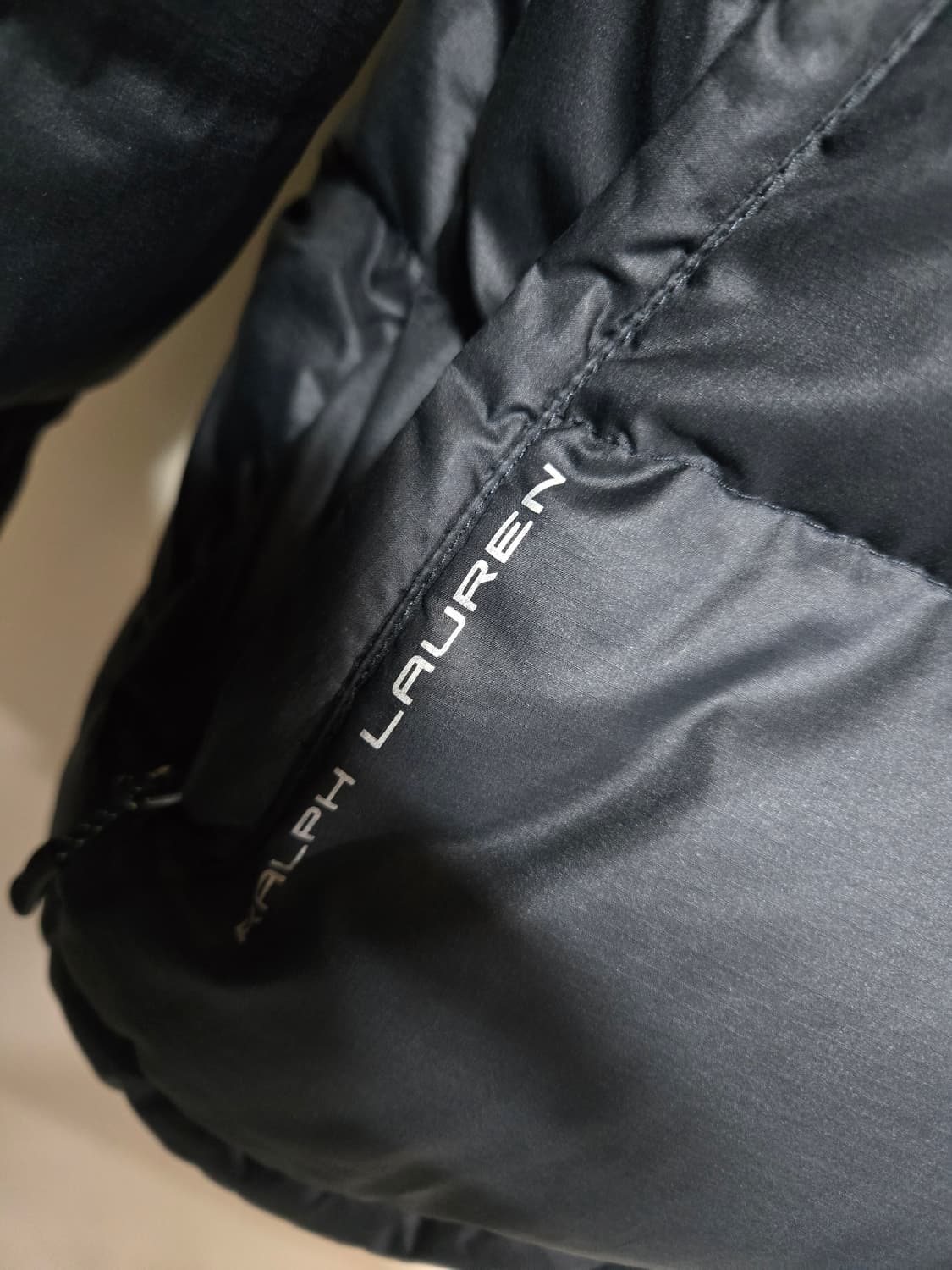 폴로 RLX 패딩 점퍼 블랙 650필파워95~100 상품이미지5