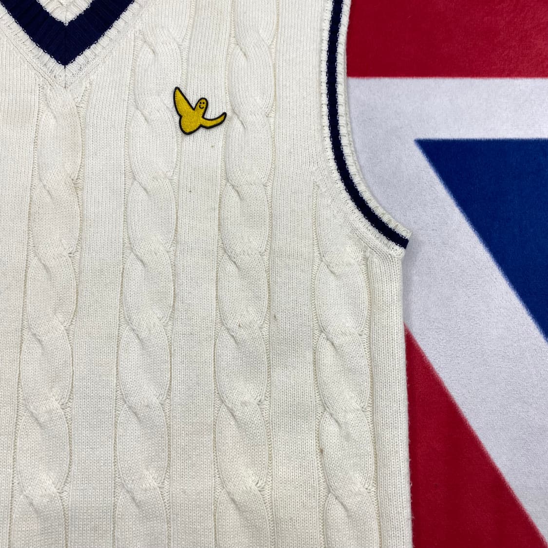 와릿이즌 니트 베스트 M 실측 L  상품이미지3