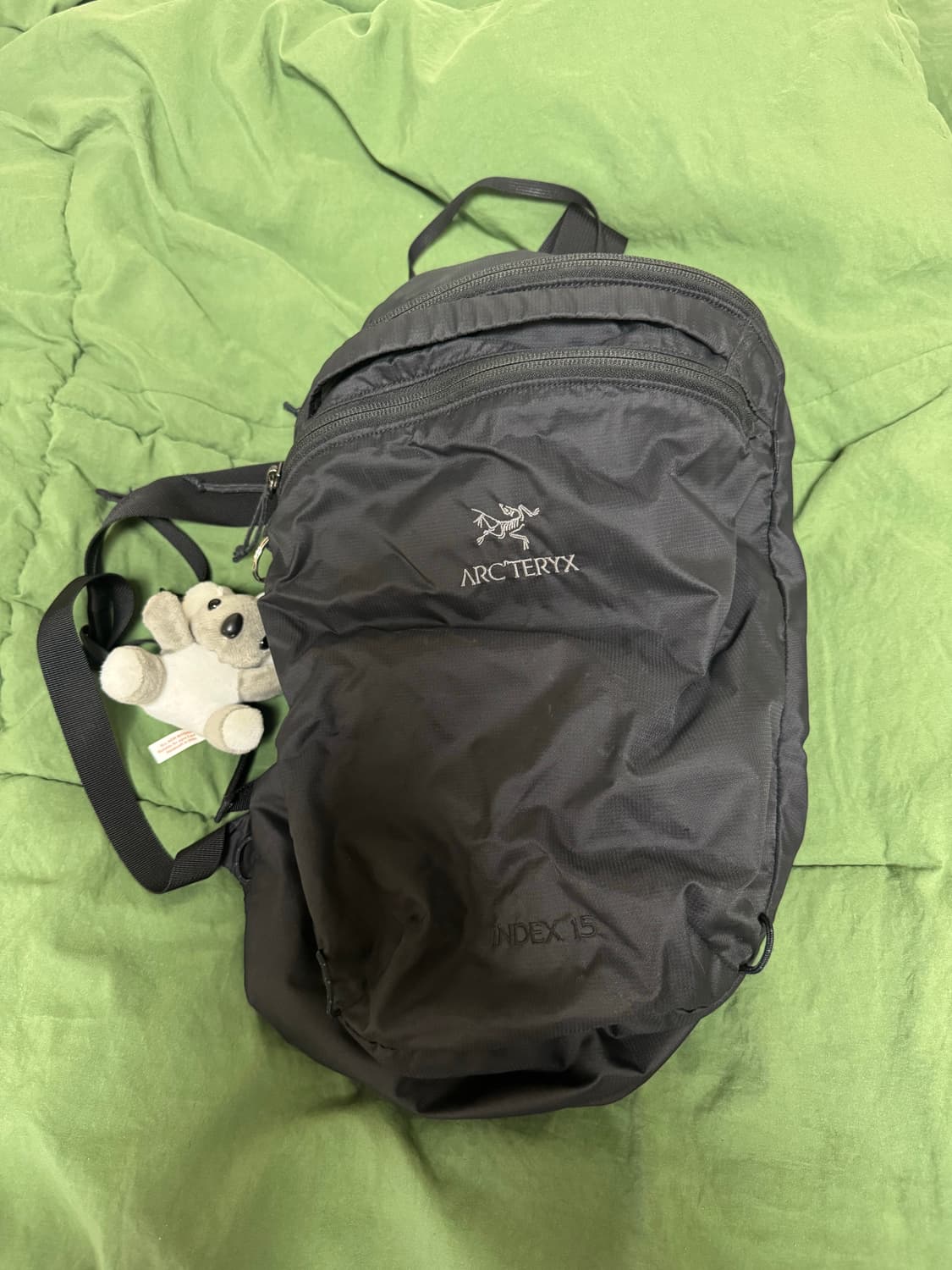 아크테릭스 인덱스 15 백팩 블랙 상품이미지1