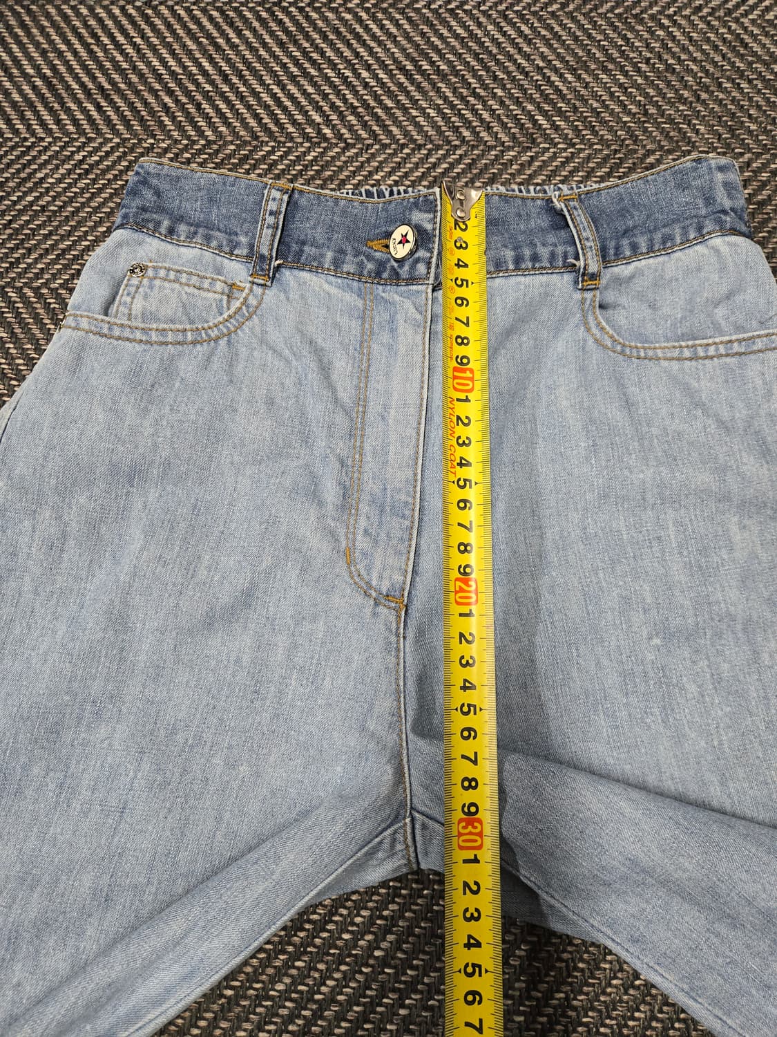 럭키슈에뜨 LUCKY 데님 조거 팬츠 36 밴딩바지 상품이미지6