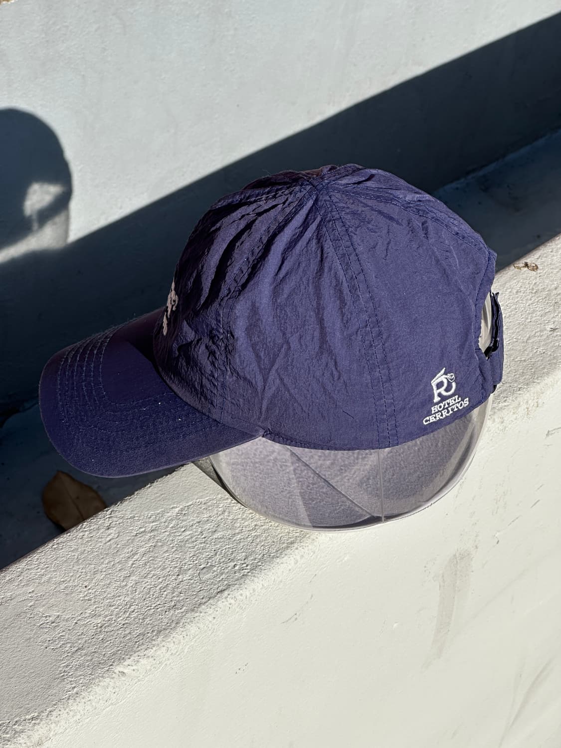 [F] 호텔 세리토스 네이비 나일론 볼캡 모자 상품이미지3