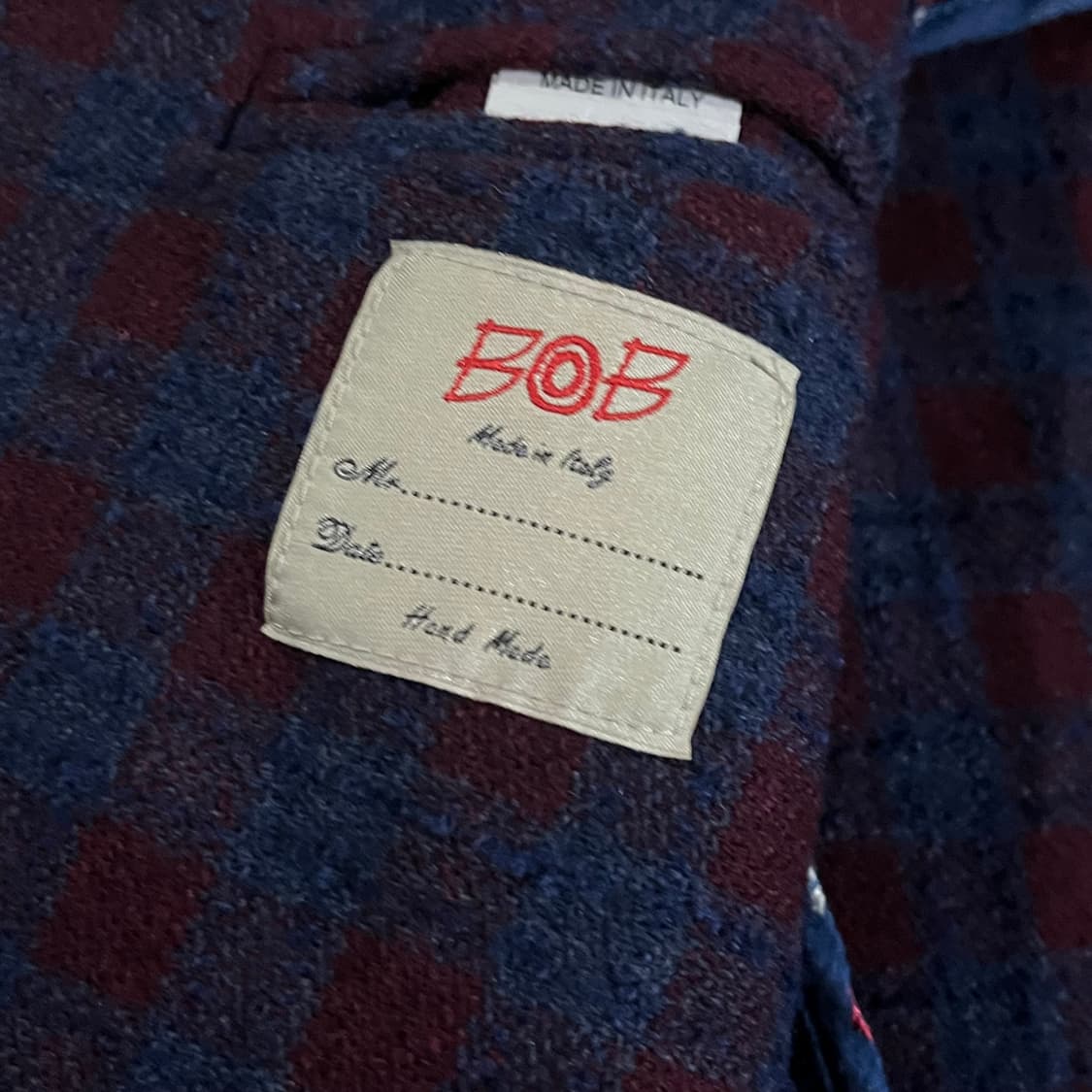 [100] 비오비 체크 울자켓 상품이미지8