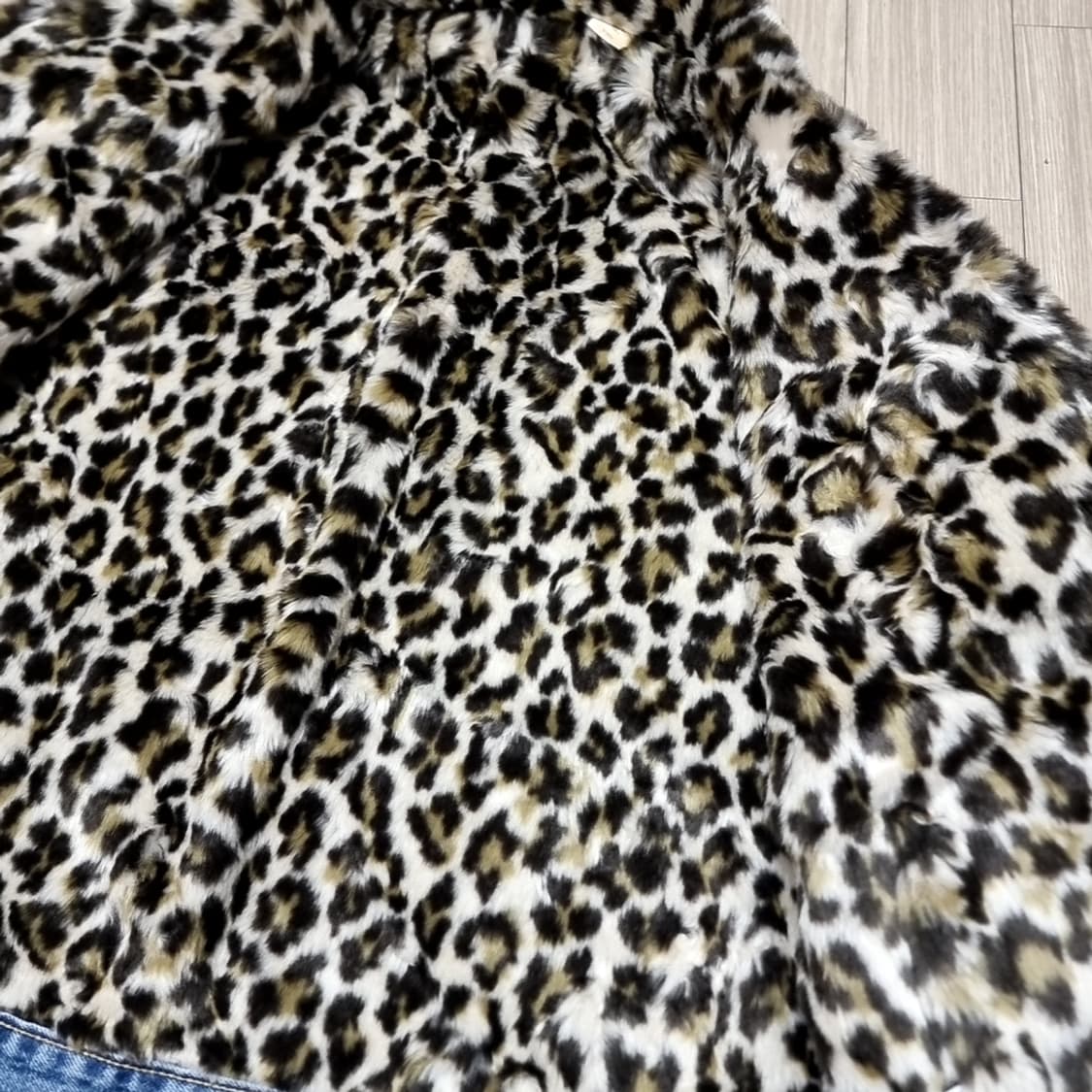 리바이스 데님 자켓 레오파드 퍼 카라(s) 상품이미지4