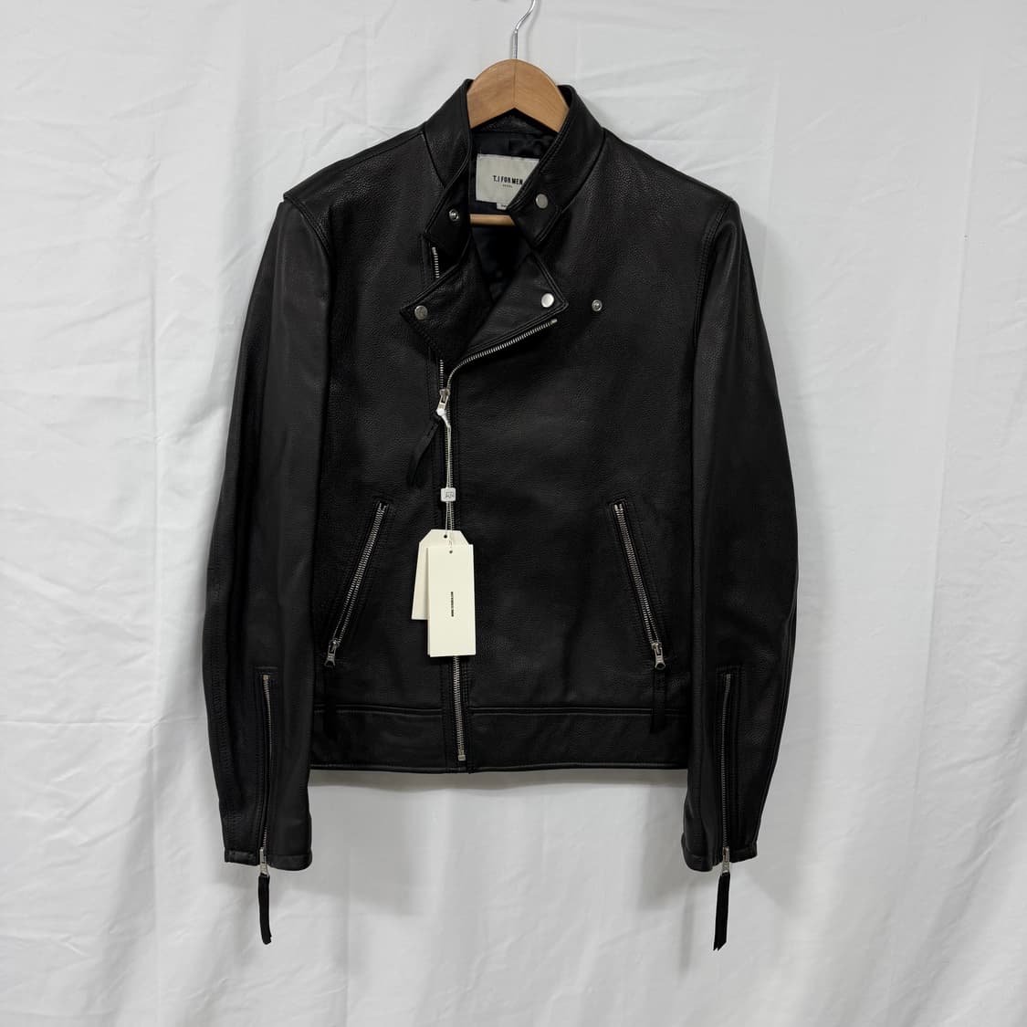 티아이포맨 천연양가죽100 레더자켓 (새상품) 상품이미지1