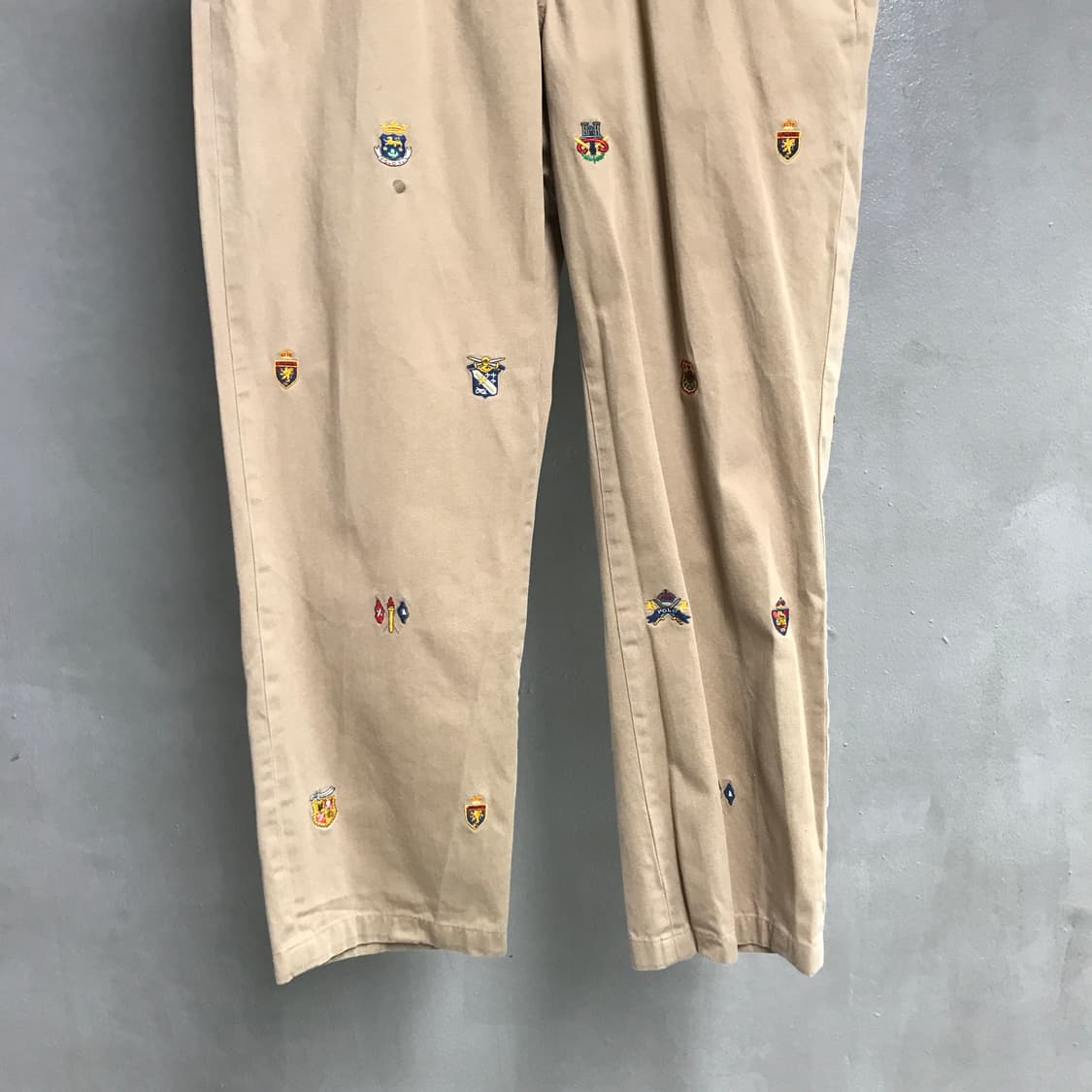 폴로 랄프로렌 멀티 자수 치노 팬츠 베이지 38/34 상품이미지3