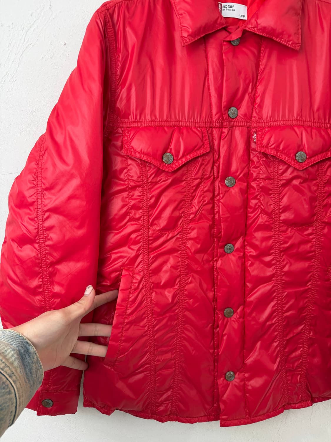 00s 리바이스 푸퍼 트러커 자켓 상품이미지3