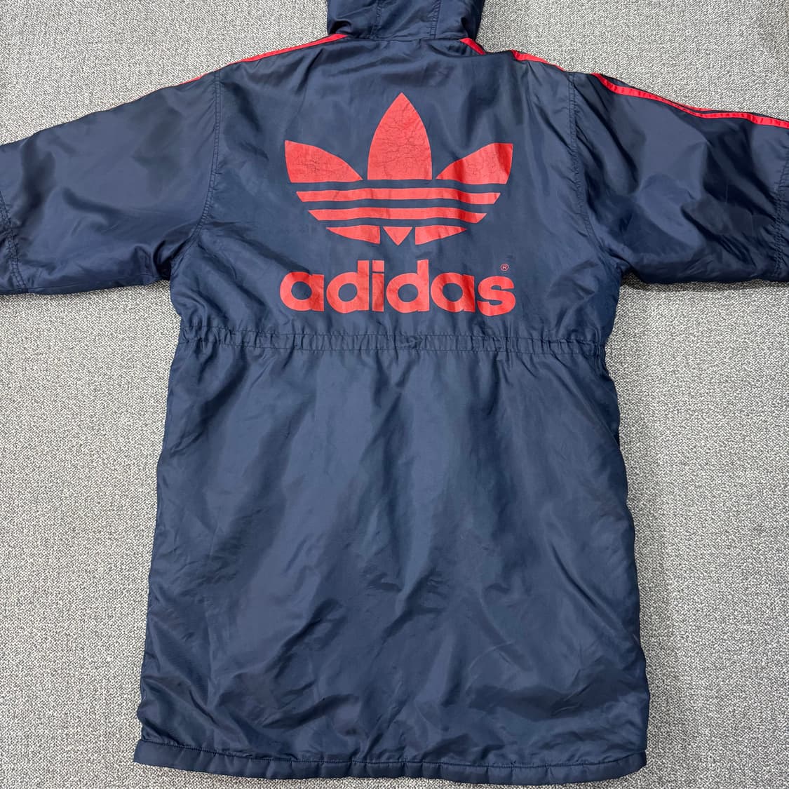 아디다스 올드스쿨 양털 롱코트 상품이미지2