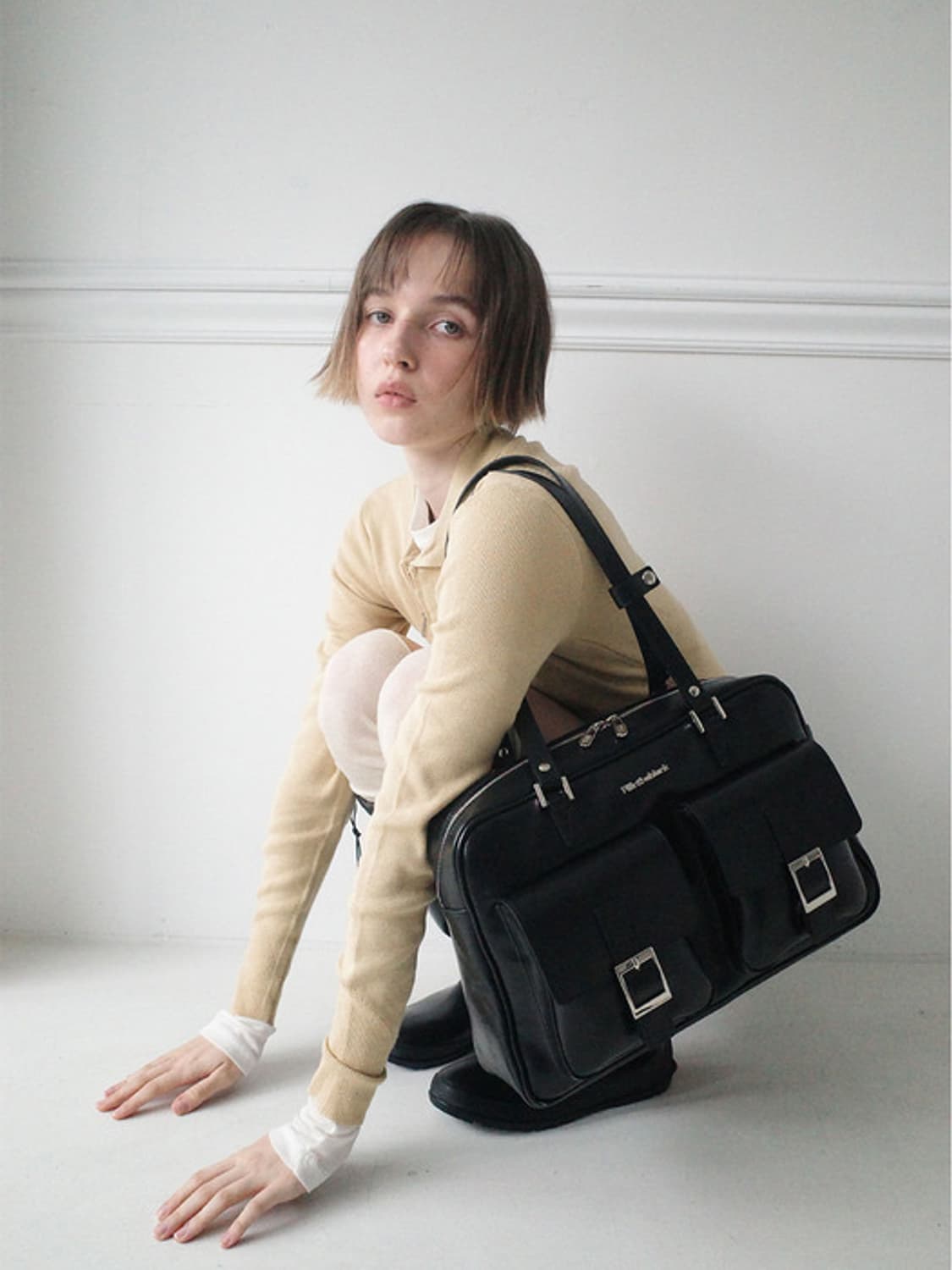 PK Shoulder Bag (black) 상품이미지2