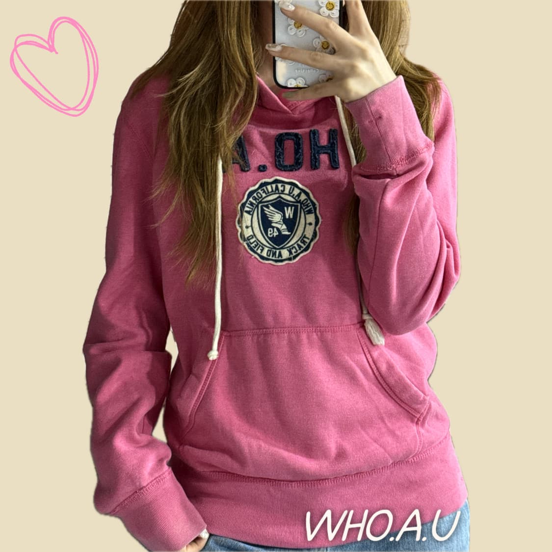 후아유 후드티 상품이미지1