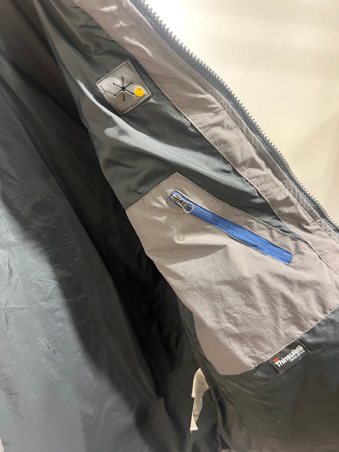 칼하트 퀼팅 베스트 그레이  상품이미지4