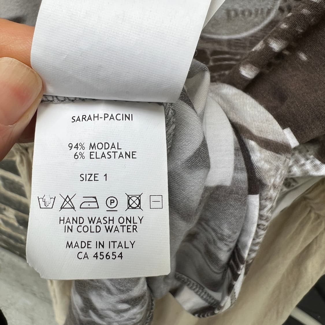 sarah pacini 콜라주 티셔츠 상품이미지9