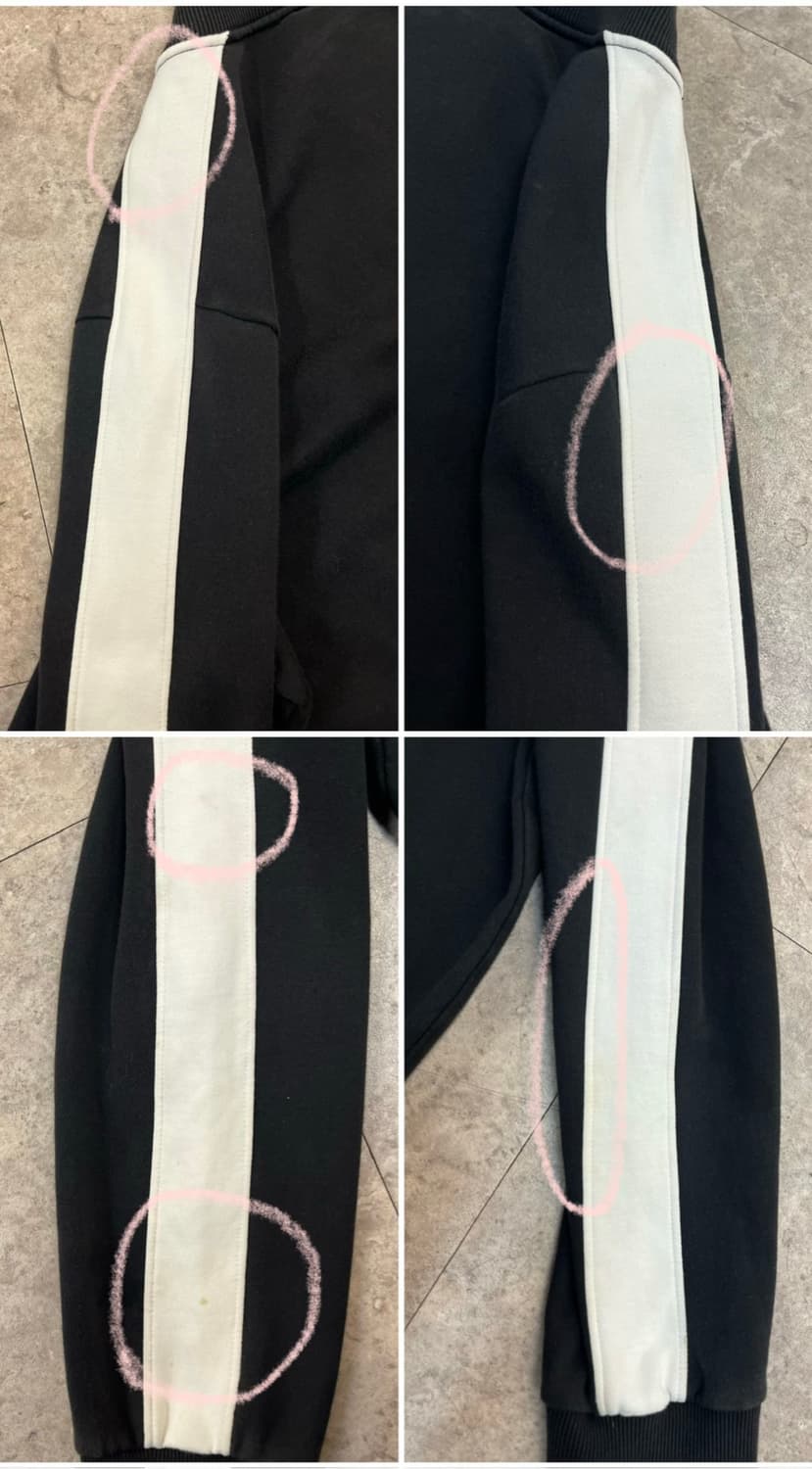 엄브로 사이드라인 기모 져지 블랙 3XL #csz4113 상품이미지10