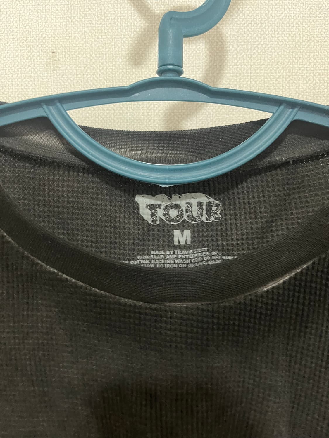 트래비스 스캇 머천 롱슬리브 M 상품이미지3