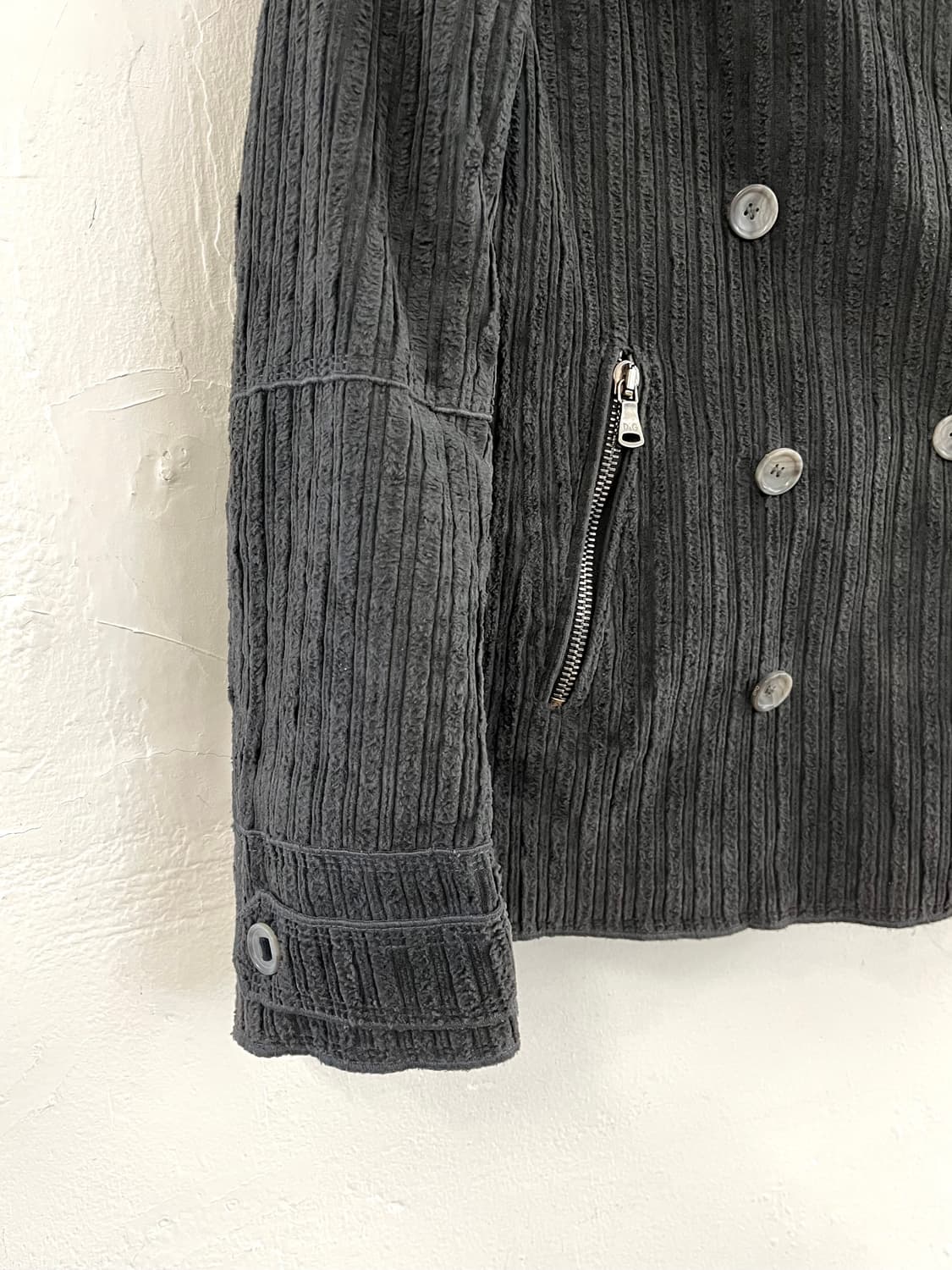 돌체앤가바나 아카이브 벨루어 골덴 나폴레옹 자켓 상품이미지3