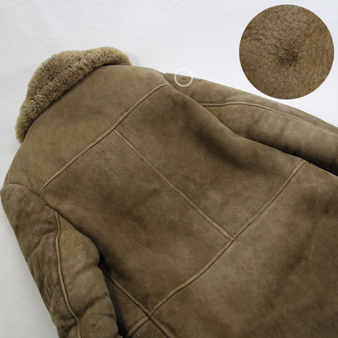 양털 무스탕 자켓 (여성용 36) 상품이미지10