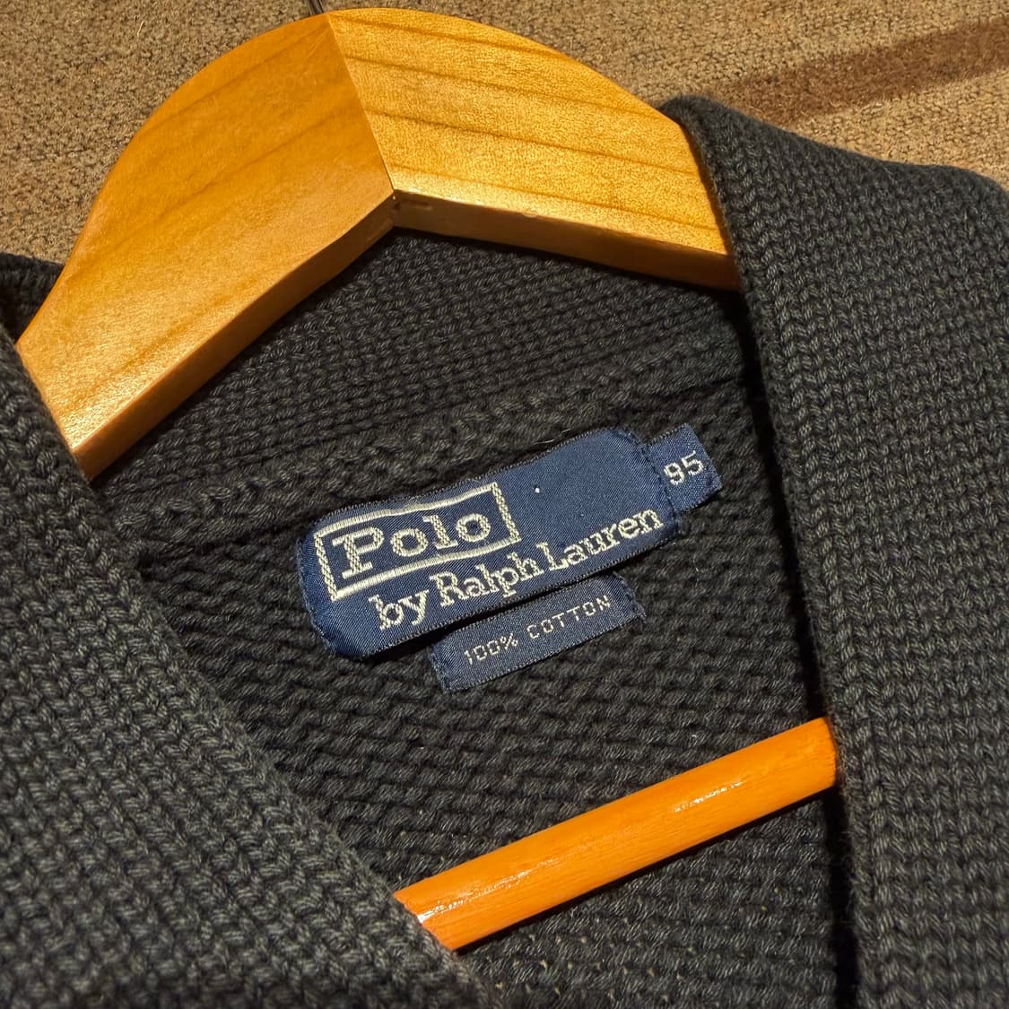 폴로랄프로렌 90s 코튼 니트 L 상품이미지2