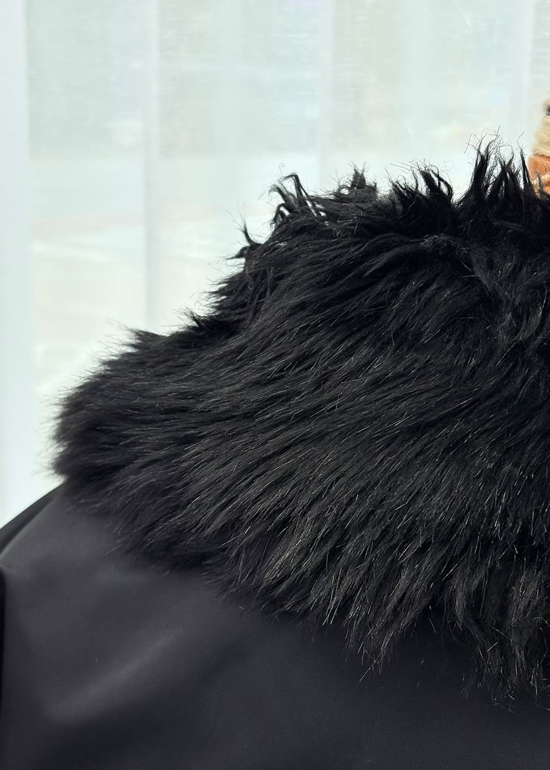 에코퍼 허리다트 블랙패딩 상품이미지7