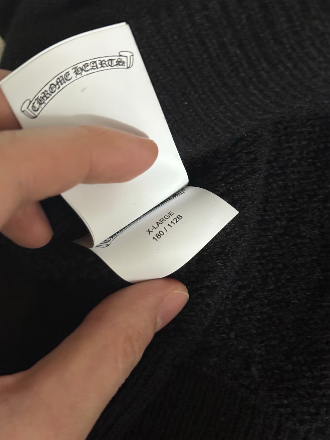 [XL] 크롬하츠 플로랄 자수 캐시미어 니트 상품이미지8