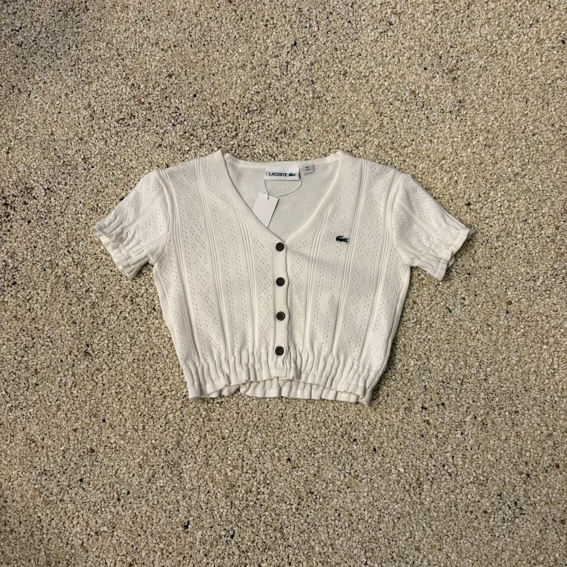 라코스테 반팔 가디건 ☆213 상품이미지1