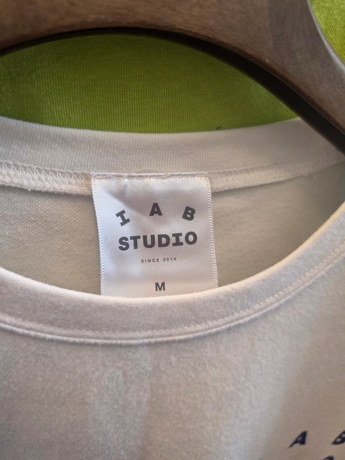 #아이앱스튜디오 티셔츠 화이트+파란글씨(M) 상품이미지7