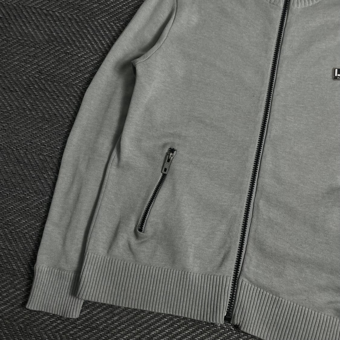 00s 후부 올드스쿨 빅로고 니트 집업o 3710 상품이미지4