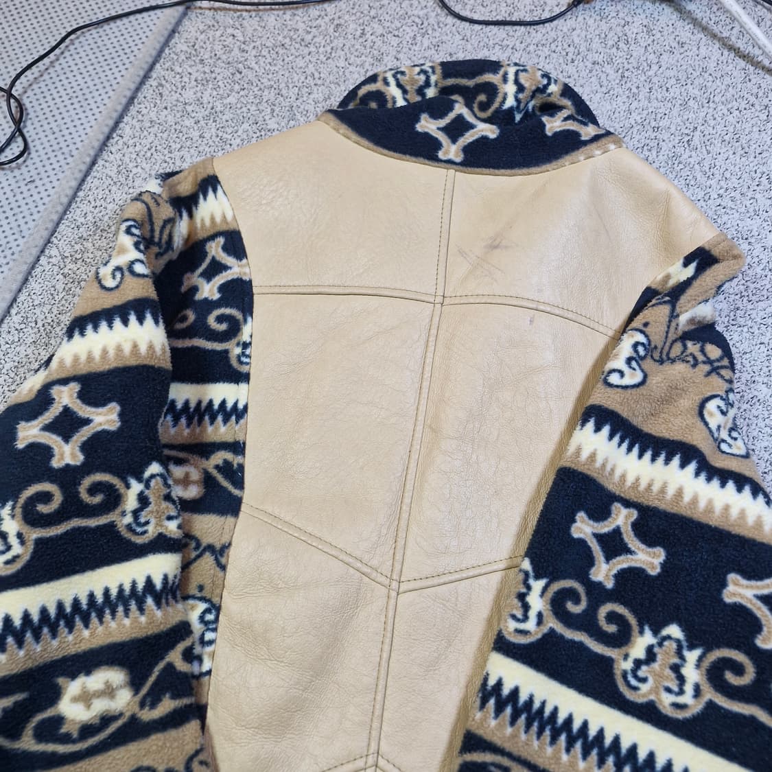 빈티지 램스킨 노르딕 플리스 집업 상품이미지2