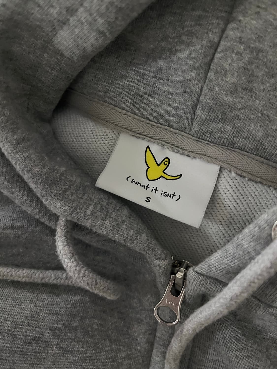 와릿이즌 그레이 후드집업 상품이미지2