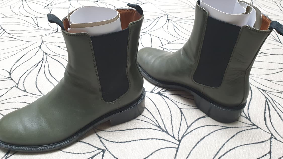 셀린느 올리브 그린 첼시 부츠 39 250 상품이미지3