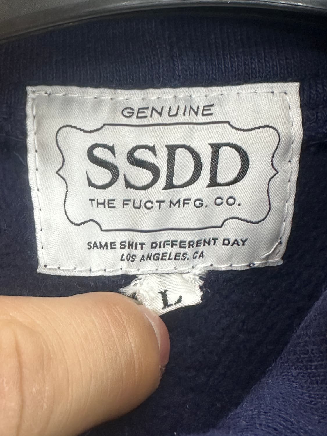 FUCT SSDD 바 로고 후디 L 상품이미지6