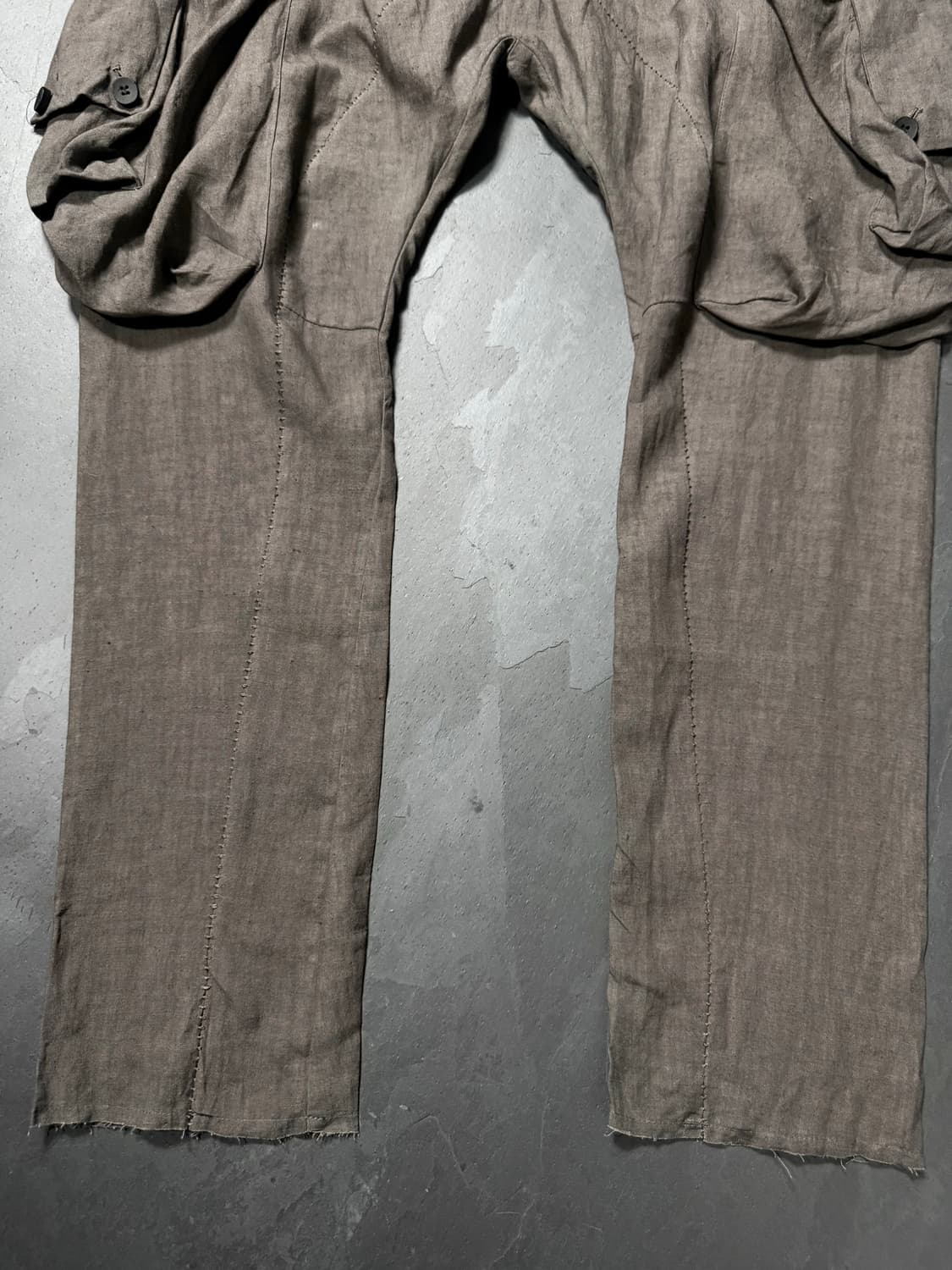 Masnada Linen Cargo Pants   상품이미지6