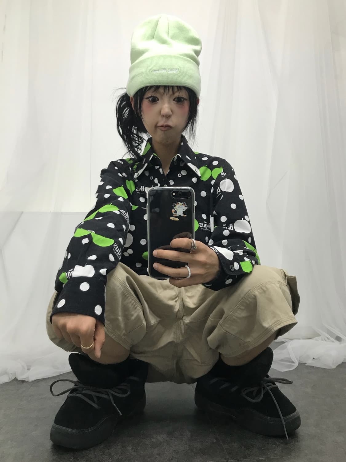  🍏 꼼데가르송 X 비틀즈 애플&도트 셔츠 🍏 상품이미지6