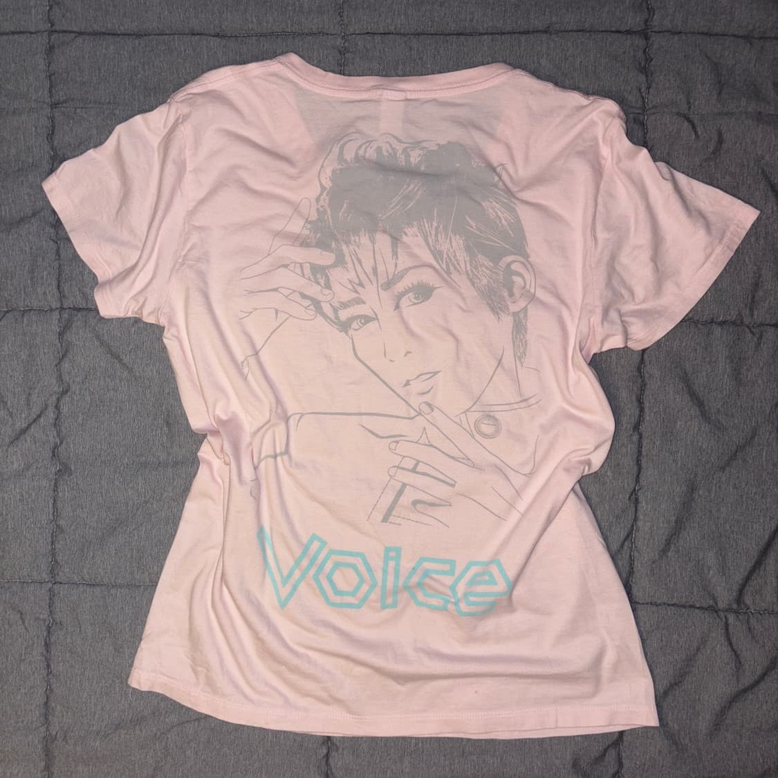 핑크 딸기우유 브이넥 프린팅 반팔티 모리걸 하구미 갸루 y2k 상품이미지1